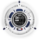 Inbouw speaker (set van 2) - Power Dynamics ESCS5 plafond speaker low profile - 40W - 5.25 inch