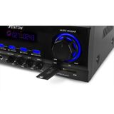 Fenton - AV440 - Digitale Karaoke Versterker - Zwart - Bluetooth - 400 W