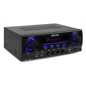 Fenton - AV440 - Digitale Karaoke Versterker - Zwart - Bluetooth - 400 W
