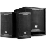 Speakerset - Power Dynamics Combo 1200 actieve speakerset Bluetooth - 2.1 speakerset met actieve subwoofer - 1200W