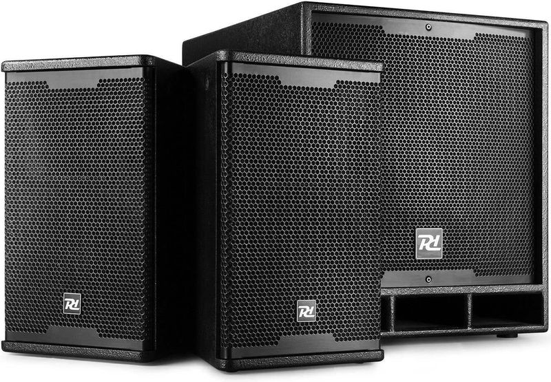 Power Dynamics - Combo 1500 - Actieve Speakerset - Bluetooth - 2.1 - 1500W