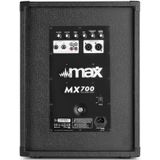 MAX MX700 DJ speakerset met subwoofer - 700W - Zwart