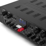 Power Dynamics - PV240BT - Versterker - Zwart - 4-zone met Bluetooth