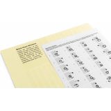 MAX KB-KEY keyboard piano stickers (max. 61 toetsen) voor de beginnende keyboard speler