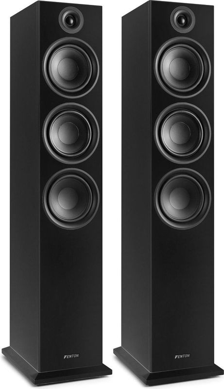Fenton - SHF80B - Speakerset - Zwart - 500W - 3x 6.5 inch Woofers