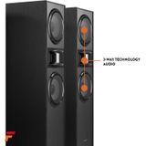 Fenton SHF700B Hifi Speakers 400W Zuil Luidsprekers - Zwart