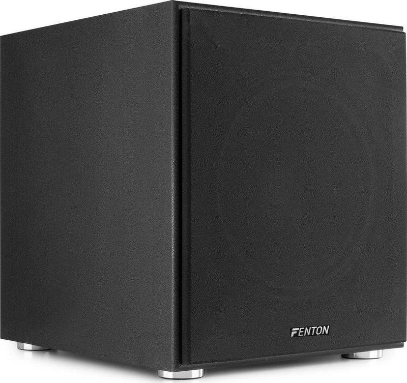 Fenton - SHFS12B - Actieve Subwoofer - Zwart - 400W