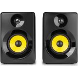 Vonyx SMN40B actieve studio monitor speakers 100W - Zwart