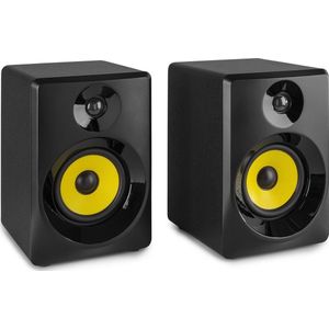 Vonyx SMN50B actieve studio monitor speakers 140W - Zwart