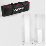 Vonyx DJP165 Luidspreker Standaard - Set van 2 - Verstelbaar - Inclusief Tassen