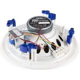 Power Dynamics CSAG8T - 8 inch Plafond speaker - 100V systeem - 2-weg - 40W - Aluminium - Wit