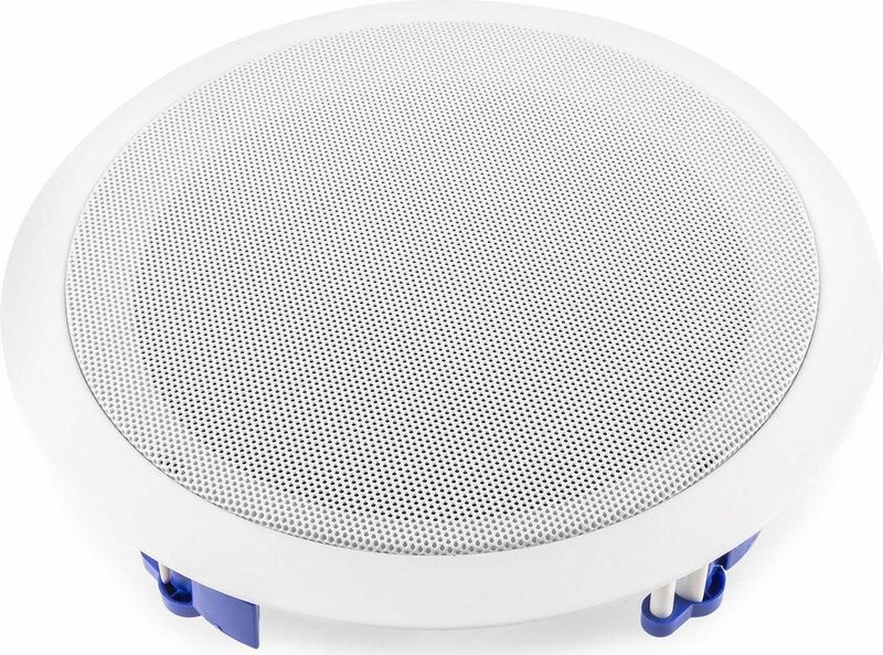 Power Dynamics CSAG8T - 8 inch Plafond speaker - 100V systeem - 2-weg - 40W - Aluminium - Wit