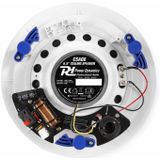 Power Dynamics CSSG6 Plafondspeaker - Geschikt voor vochtige ruimtes - 2-weg - 80W - 6,5 inch - Aluminium - Wit