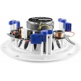 Power Dynamics CSSG6 Plafondspeaker - Geschikt voor vochtige ruimtes - 2-weg - 80W - 6,5 inch - Aluminium - Wit