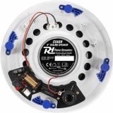 Power Dynamics CSSG8 Plafondspeaker - Geschikt voor vochtige ruimtes - 2-weg - 100W - 8 inch - Aluminium - Wit