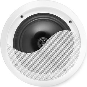 Power Dynamics CSSG8 Plafondspeaker - Geschikt voor vochtige ruimtes - 2-weg - 100W - 8 inch - Aluminium - Wit