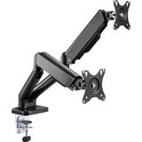 Monitor Arm 2 Schermen - Audizio MAD20G - Voor 17 tot 32 Inch Beeldschermen - Verstelbaar - Universeel