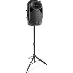 Vonyx SPS12A - 12" actieve speaker met Bluetooth en standaard - 600W