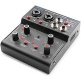 Mengpaneel mixer - Vonyx VMM301 - USB mixer met Bluetooth - 3-kanaals