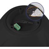 Power Dynamics PDS40B Hangende Plafond Speaker - 100V & 8 Ohm - 5,25 Inch - 2-Weg - 30W - Zwart