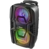 Party speaker Bluetooth - Fenton FT208 LED - 500 Watt - partybox speaker op accu - incl microfoon - karaoke set