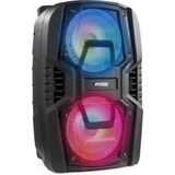 Party speaker Bluetooth - Fenton FT208 LED - 500 Watt - partybox speaker op accu - incl microfoon - karaoke set