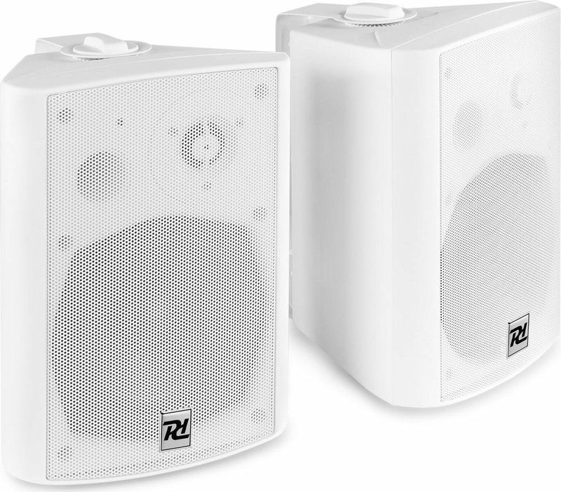 Power Dynamics - DS65MW - Speakerset - Wit - Met Bluetooth en Mp3 Speler