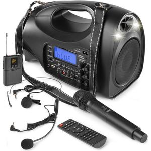 Portable Speaker - Vonyx ST016 Draagbare Speaker met Bluetoot