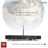 Internetradio met Wifi en Bluetooth - Audizio Trento - DAB / FM - HiFi Radio Receiver