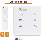 Stereo versterker - Powerline A50W inbouw versterker met Bluetooth - 2x 20W