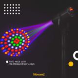 Discolamp - BeamZ Moonflower 2.0 - met 72 krachtige LED's, afstandsbediening en DMX