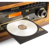 FENTON Memphis Platenspeler - Lichtbruin - Inclusief DAB Radio - Bluetooth