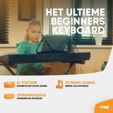 MAX - KB15 - Keyboard - Zwart - 61 Toetsen - Inclusief Microfoon en Bladmuziekhouder