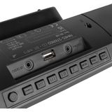 Audizio - Nimes - Stereo Set - Zwart - USB - MP3 - Bluetooth - 50 W