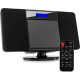 Audizio - Nimes - Stereo Set - Zwart - USB - MP3 - Bluetooth - 50 W