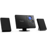 Hifi Stereo Set met CD Speler en FM Radio - Audizio Reims - USB - 40 W - Bluetooth - Zwart