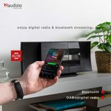 Audizio - Tours - Stereo Set - Bluetooth - USB - AUX - CD-Speler en Radio