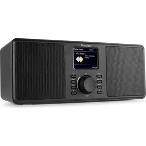 AUDIZIO - Monza - DAB Radio - Zwart - Bluetooth Speaker