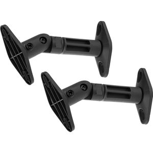 Muurbeugel speaker - Audizio HTS20 - Kantel- en draaibaar - Universeel - Zwart