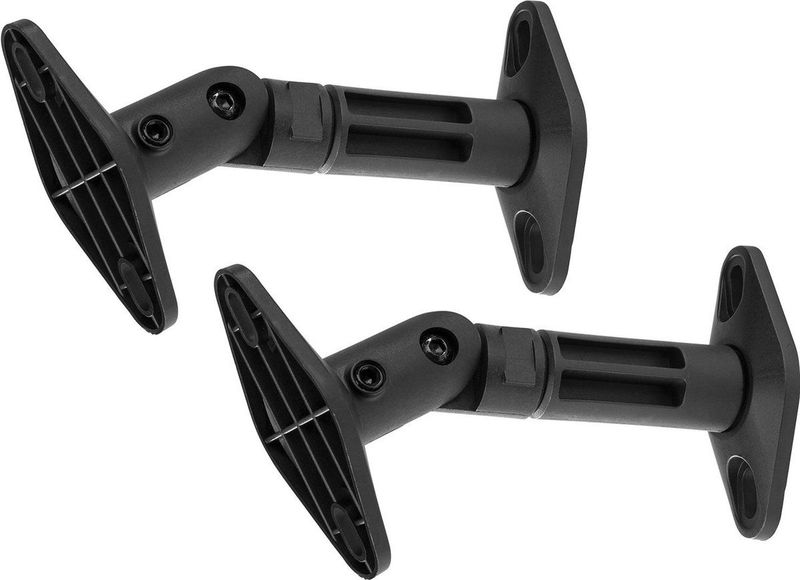 Muurbeugel speaker - Audizio HTS20 - Kantel- en draaibaar - Universeel - Zwart