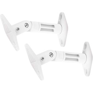 Muurbeugel speaker - Audizio HTS20W - Kantel- en draaibaar - Universeel - Wit