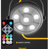 LED PAR - BeamZ PLP10 - PAR spot met ingebouwde accu en 6 RGB LED's