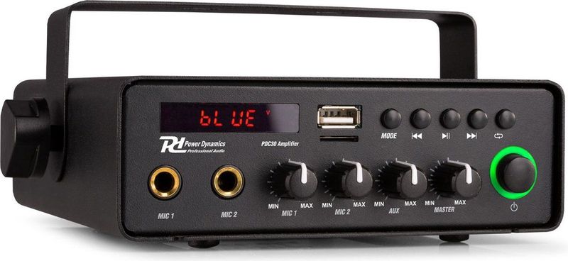 Versterker met Bluetooth - Power Dynamics PDC30 - 230V en 12V (auto)