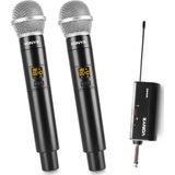 Vonyx WM552 Draadloze Microfoon Set - 2 Microfoons - JBL Compatibel