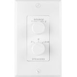 Input en luidspreker schakelaar - Power Dynamics PDWS3 - Voor 2 speakersets en twee versterkers