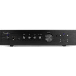 Audizio AD220B stereo versterker - 2.1 hifi versterker met Bluetooth - Zwart