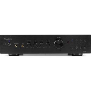 Audizio AD420B stereo versterker - 4-kanaals - 2.1 hifi versterker met Bluetooth - Zwart