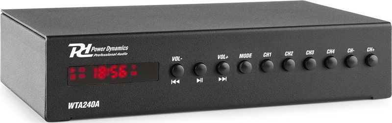 Stereo versterker audio - Power Dynamics WT240A - Hifi versterker met Bluetooth en wifi - 80W