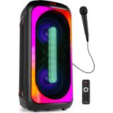 Party Speaker Bluetooth - Fenton BoomBox500 - 240 Watt - Partybox Speaker Op Accu - Karaoke set