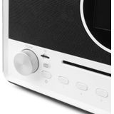 DAB Radio met CD Speler en Bluetooth - Audizio Lucca - FM en Internetradio - AUX en USB Stick Ingang - Wekker